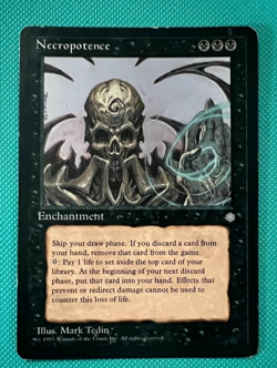 Necropotence - Ice Age - MTG - Magic the Gathering - Image 2
