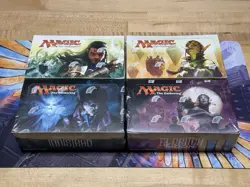 MTG Booster Box Blowout! 4 Sealed Box LOT Including BFZ-OGW-SOI-EMN - Image 1