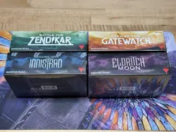 MTG Booster Box Blowout! 4 Sealed Box LOT Including BFZ-OGW-SOI-EMN - Image 2