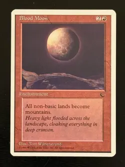 Magic The Gathering Blood Moon Chronicles NM - Image 1