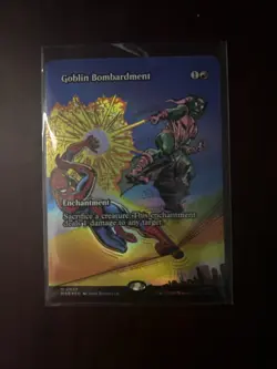 Goblin Bombardment (Borderless) Marvel Universe Eternal-Legal Foil - Image 1