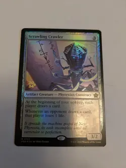 1 x Scrawling Crawler - Foil - Prerelease Promo - Foundations - MTG Foil - Image 1