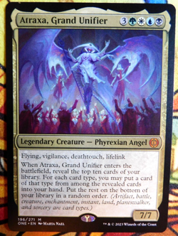 Atraxa, Grand Unifier - Regular - NM (unplayed) - Phyrexia All will be One - Image 1