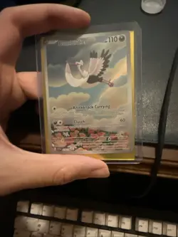 Pokemon TCG Bombirdier 219/198 Illustration Rare Scarlet & Violet - Image 1