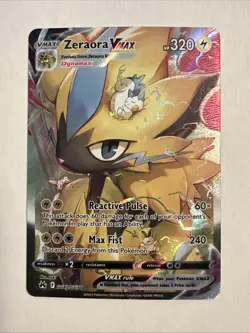 Zeraora VMAX - GG42/GG70 Crown Zenith Ultra Rare Pokemon TCG NM - Image 1