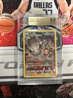 2019 Pokemon Sun & Moon Cosmic Eclipse Steelix Secret Rare 247 BGS 9.5 - Image 1
