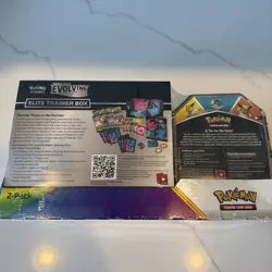 Pokemon Evolving Skies ETB Tin Costco Bundle - Glaceon Vaporeon Espeon SEALED - Image 3