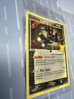 Pokemon Greninja Gold Star SEALED SWSH144 Holo Celebrations NM - Image 2