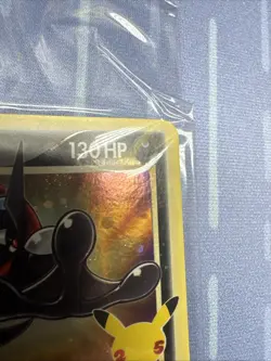 Pokemon Greninja Gold Star SEALED SWSH144 Holo Celebrations NM - Image 5