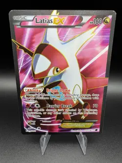 Latias EX Full Art 112/116 Pokemon Plasma Freeze Ultra Rare Holo Near Mint - Image 1