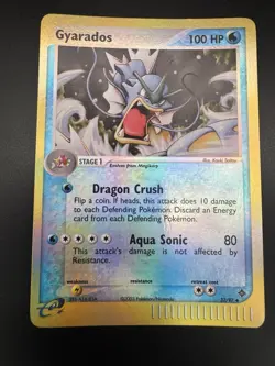 Gyarados 32/97 Reverse Holo Pokemon EX Dragon 2003 Vintage - Image 3