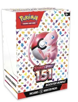 Pokemon TCG Scarlet and Violet 151 Booster Bundle Set - 290-85321 820650853210 - Image 1
