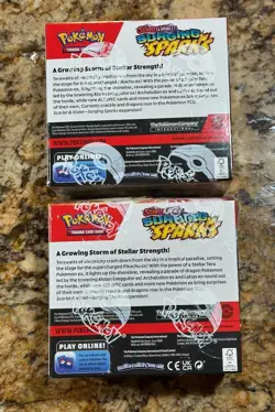 Pokemon TCG Surging Sparks Booster Boxes (X2) NEW Factory Sealed - Image 5