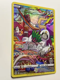 Pokemon Oranguru TG12/TG30 Brilliant Stars Trainer Gallery Ultra Rare Near Mint - Image 2