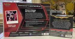 Pokemon TCG Paldean Fates Booster Bundle & Team Rocket's MEWTWO EX Box Lot of 2 - Image 2