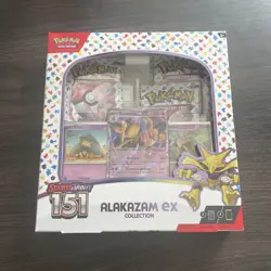 Pokemon 151 Scarlet & Violet Alakazam ex Collection Booster Box TCG Sealed - Image 1