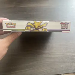 Pokemon 151 Scarlet & Violet Alakazam ex Collection Booster Box TCG Sealed - Image 3