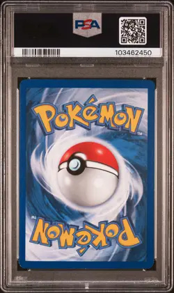 2001 POKEMON GAME MOVIE POKEMON 3 MOVIE PROMO #34 ENTEI-REVERSE FOIL PSA 7 - Image 2