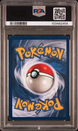 1999 POKEMON FOSSIL #4 DRAGONITE-HOLO PSA 5 - Image 2