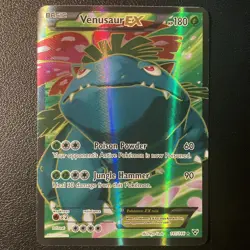 Venusaur EX 141/146 - Pokemon TCG XY BS Full Art Ultra Rare - LP - Image 1
