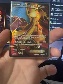 Pokemon XY Flashfire Charizard EX Full Art Ultra Rare Holo Card 100/106 - Image 5