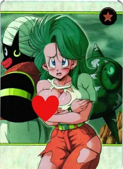 BULMA DRAGON BALL Holographic Custom Art DRAGONBALL Z Collectible Anime Card - Image 1