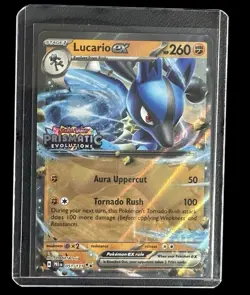 Prismatic Evolutions Stamped Collection Lucario & Tyranitar Promos + Jumbo Card - Image 3