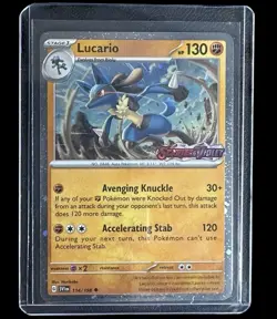 Prismatic Evolutions Stamped Collection Lucario & Tyranitar Promos + Jumbo Card - Image 4