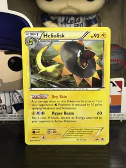 Pokemon TCG XY Black Star Promo - Heliolisk #XY47 - Cosmos Holo Promo Card - Image 1