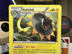 Pokemon TCG XY Black Star Promo - Heliolisk #XY47 - Cosmos Holo Promo Card - Image 2