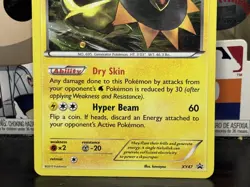 Pokemon TCG XY Black Star Promo - Heliolisk #XY47 - Cosmos Holo Promo Card - Image 3