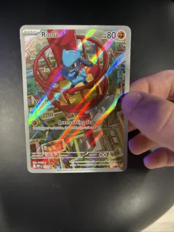 Pokemon TCG Riolu Illustration Mega Evolution Card Promo - Image 3