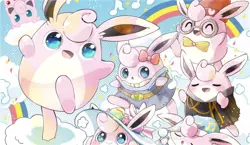 Pokemon Playmat Jigglypuff TCG CCG Play Pad Trading Card Game Mat Mousepad - Image 4