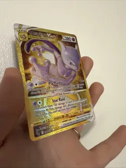 Pokemon Go Mewtwo VSTAR 86/78 Secret Rare TCG Card - NM - Image 4