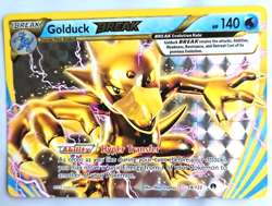 Golduck BREAK Card #18/122 2016 XY Breakpoint Pokemon Ultra Rare Holo Not Played - Image 1