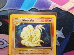 Vintage Pokemon Ninetales TCG Holo Rare Card 17/110 Legendary Collection NM/LP - Image 3