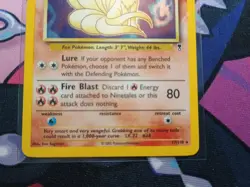 Vintage Pokemon Ninetales TCG Holo Rare Card 17/110 Legendary Collection NM/LP - Image 4