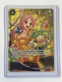 Rebecca SP OP05-091 PRB-02 [Parallel] THE BEST vol.2 One Piece Card English TCG - Image 1