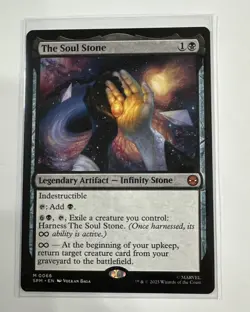The Soul Stone M 0066 Marvel Spider-Man Magic The Gathering Regular Card 2025 - Image 1