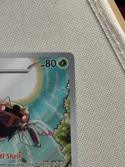 Pokemon TCG Ninjask 137/132 Mega Evolution Illustration Rare Card - Image 2