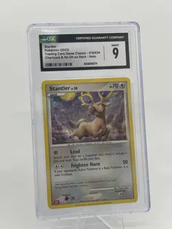 Pokemon Stantler 016/034 Trading Card Game Classic Charizard Ho-Oh Deck CGC 9 - Image 1
