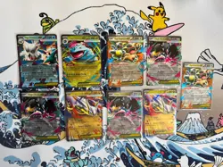 Pokemon TCG Mega Evolution EX x9 Card Bundle inc Mega Latias ex promo - Image 1