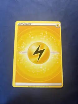 Pokemon TCG Lightning Energy Error Card /miss Cut /OC NM - Image 1