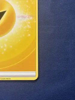 Pokemon TCG Lightning Energy Error Card /miss Cut /OC NM - Image 4