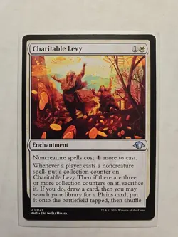 Charitable Levy - Modern Horizons 3 - LP - MTG Magic - Uncommon - Enchantment - Image 1