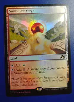 Sunbillow Verge Aetherdrift (DFT) - 264 - Foil MtG - Image 1