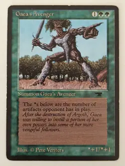 MtG | 1 x Gaea's Avenger | Antiquities | Magic the Gathering - Image 1