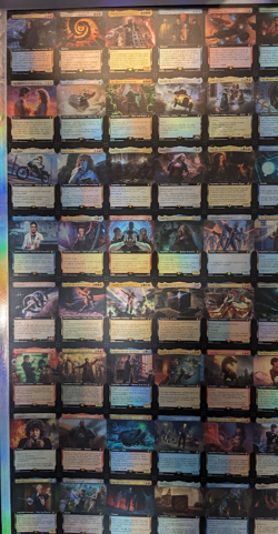 MTG Magic Uncut Sheet of Borderless Foil Rare Cards -MTG Doctor Who- See Photos - Image 2