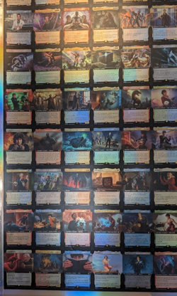MTG Magic Uncut Sheet of Borderless Foil Rare Cards -MTG Doctor Who- See Photos - Image 5