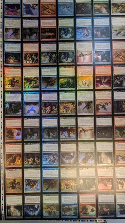 Magic MTG Uncut Sheet of FOIL Common Cards - MTG Journey into NYX - See Photos - Image 3